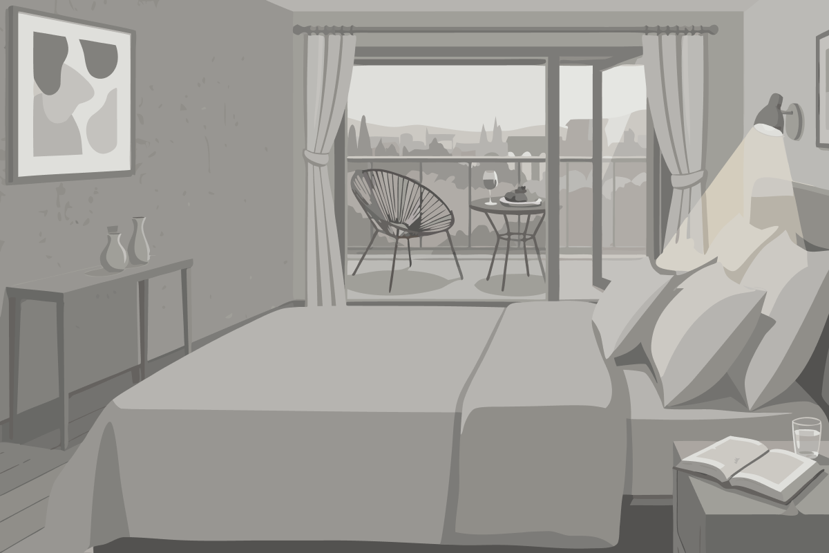 Suite Deluxe avec Baignoire Spa